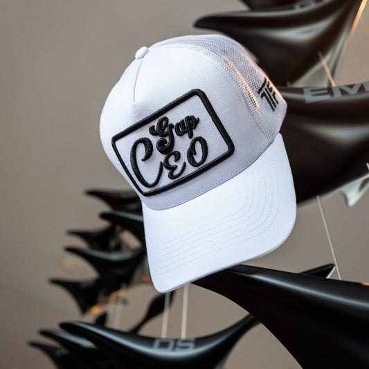 C Gap CEO Hat White/Black